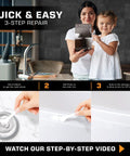 All In One Porcelain Repair Kit For Tile And Stone Diy Friendly Repair Of Marble Tub And Tile Refinishing Crack And Chip Filler