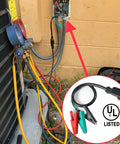 Heavy Duty HVAC Adaptor Cord For Clearance And Training Use Tough Plug In Cable Compatible with HVAC setup