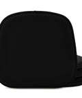 Front view of Four Pack Non Slip Dining Chair Cushions Set U Shaped Indoor Seat Pads 15 By 16 Inches Plush Breathable Fabric Black