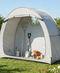 Bike Tent Outdoor Portable Bicycle Storage Shed With 210D Oxford Fabric PU4000 Waterproof Cover sheltering garden tools in lawn