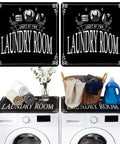 Washer and Dryer Topper Silicone Mat 26 Inch by 26 Inch Non Slip Quick Dry Protector for Tops shields appliances with decor