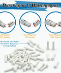 Deutsch DTM Connector Kit 60 Pieces, seal plugs for DTM, DT, DTP series, dustproof and waterproof features