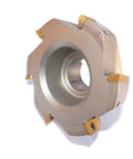 Beefy 4 Inch Face Shell Mill Cutter 90 Degree With 6 Flutes And APMT1604 Inserts Bore One And A Quarter Inch Heavy Duty