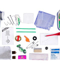 Grab-And-Go Survival Kit In A Can 38 Essential Camping And Hiking Tools For Emergencies, Compact Pocket Size With Compass