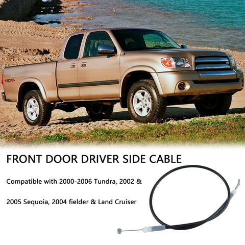 Toyota Plug And Play Front Door Cable Assembly For Sequoia 2002 2005 Fielder And Land Cruiser 2004 Replacement 69710-0C010 image