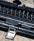 Dialed In Bike Torque Wrench Set For One Quarter Inch Drive With 2 To 20 Nm Range, 0.1 Nm Micro Adjust in black storage case