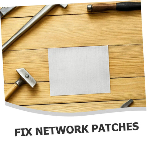 10 Piece Auto Repair Mesh Screen Stainless Steel Welded Wire Mesh For Bumper Repair And Fender Fix Quick DIY Patch