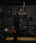 Boxer using Tangle-Free Boxing Jump Rope, Fifteen Percent Heavier Than PVC, Adjustable Skipping Rope For Boxers in gym setting