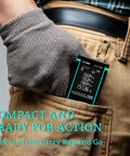 Hella Sharp Green Laser Distance Meter Hardcore Long Range Measuring Tool For Outdoor And Indoor Jobs Featuring Area Volume Calculations And Dead On Millimeter Accuracy in a pocket.