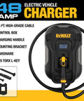 Beast Mode Level 2 EV Charger For Home And Outdoor Use, 48 Amp 240V Fast Charge, 11.5 Kilowatts, 25 Ft UL Cable, app control features