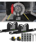 DIY Wheel Alignment Tool Kit With 2 Toe Alignment Plates, No Caliper Removal Required, Includes 2 Measuring Tapes, Upgraded 2026 Design