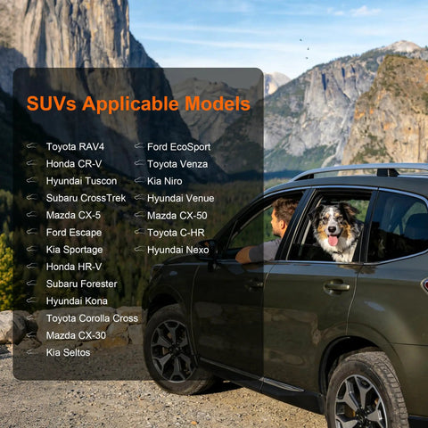 Waterproof Dog Car Seat Cover For SUVs Back Seat Heavy Duty Nonslip Bench Protector Fits RAV4 Honda Subaru Mazda CX5 Hyundai Tucson And More