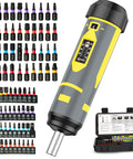 Pro Grade Torque Wrench And Screwdriver Set With 40 S2 Bits for Hex Torx Flat Phillips Square and Torx Security Bits in case