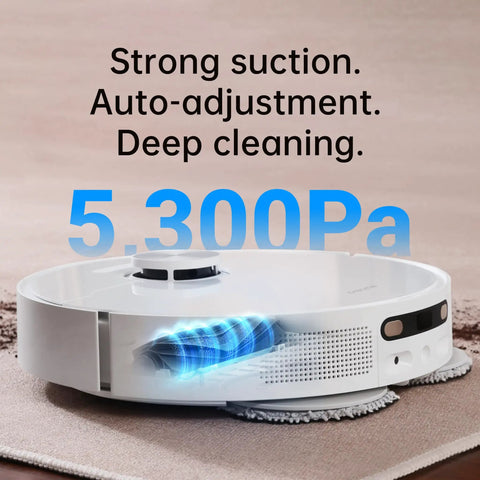 Smart Robot Vacuum And Mop System That Crushes Mess With Auto Mop Cleaning And Drying Self Refilling And Self Emptying Base