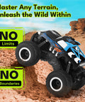 1to16 Scale Totally Waterproof Monster Truck RC Car Amphibious Remote Control Vehicle 4WD climbing rocky terrain