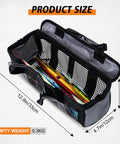 Fishing Jig Bag Portable Lure Storage Tackle Gear For Saltwater And Freshwater Jigs Holds Lead Vertical Jigs Safely