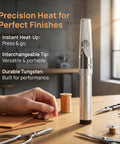 Dang Handy Tungsten Thread Burner Craft Pen For Trimming Frayed Ends Quick with durable tungsten design on crafting table.