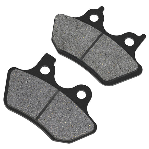 Harley Front And Rear Brake Pad Set Semi-Metallic For Touring Electra Glide Ultra Classic Road King Classic And Dyna Models Includes 3 Pairs
