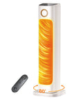 25 Inch Infrared Space Heater 1500W With Remote For Fast Warm Up, 15 Hour Timer, 3 Modes, 80 Degree Oscillation visible