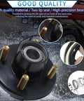 Tough As Nails Trailer Wheel Hub Kit Engineered For 2000 Lb Straight Axles With 4 On 4 Inch Bolt Pattern showing ball bearing and seals.
