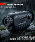Thermal Imaging Monocular For Hunting Gear And Wildlife Observation 384x288 Sensor With 50 Hz Refresh Rate 25mm Lens