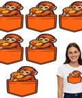 Dope Monkey Punchs Oranges Pockets DTF Transfers Pack for DIY T-Shirts, 7x7 heat transfer stickers on clothing