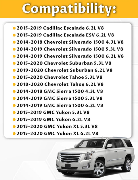 Compatibility chart for Top Tier Engine And Transmission Motor Mount Set Of Two Quick Bolt On Swap Replaces Oe 84175582 And 84175583.