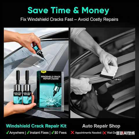 2 Pack Advanced Windshield Chip Repair Kit With Nano Glass Liquid For Sealing Cracks And Chips Pro Grade Formula Delivers Crystal Clear Long Lasting Finish On Auto Glass Windows And Mirrors For A Quick Spotless Fix