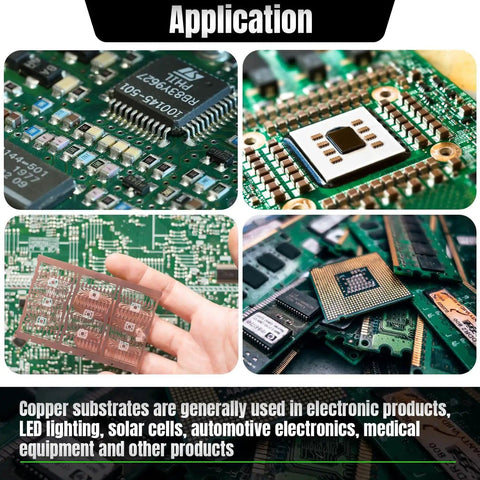 Application of Five Pack FR4 Copper Clad PCB Boards 150x100mm 1.5mm Thick Single Sided For DIY Prototyping Projects in electronics