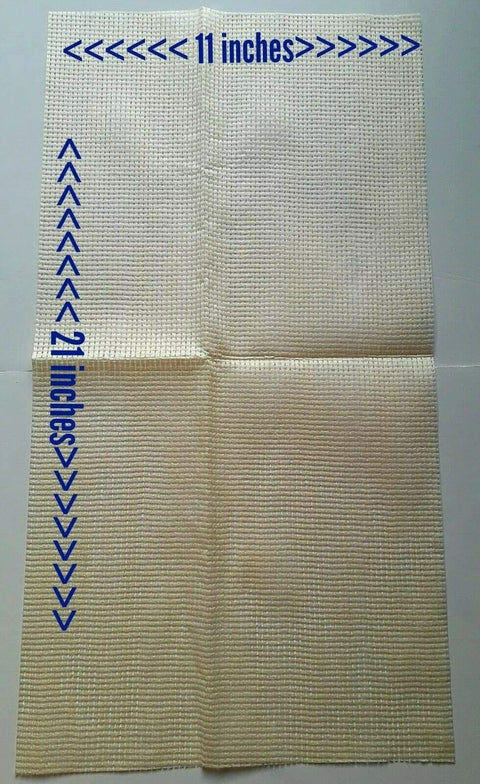 Heavy Duty Reusable Cleaning Wipes Set Of 6, Each Pack Contains 3 Wipes, Rinse And Reuse Up To 20 Times, dimensions shown 11x21 inches