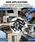 841 Piece M3 Screw Kit With Flat Head Hex Socket Cap Screws 10.9 Grade Alloy Steel in various applications including home appliances