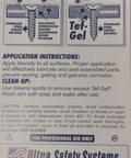 Application instructions for Tef-Gel 2 Oz Anti-Seize Lubricant With PTFE For Marine Hardware And Rigging, Prevents Seizing And Corrosion.