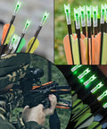 Three Pack LED Lighted Nocks For Crossbow Bolts Universal Fit With Half Moon Design Fits.285/.297/.300/.305 Inner Diameters
