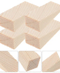 Heavy Duty Wooden Door Stop Wedges 5 Pack Triangular Door Holder Protects Walls At Home Office And Store Use Durable Reusable Stopper