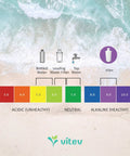 Alkaline Water Replacement Filter For Brita Pitcher 3 Pack That Delivers Game Changing Taste Boost And Hydration With Mineral Rich Formula Producing PH 8 To 9 And Antioxidant Power For Fresher Tap Water showing pH scale chart.