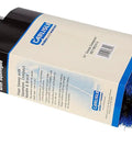 No Nonsense Commercial Floor Sweep With Integrated Squeegee Includes Sixty Inch Three Piece Aluminum Handle And 24 Inch Broom Head Built Tough To Knock Back Grease And Debris Fast At Restaurants Or Buffets Easy Breakdown In Blue Pack Of Three - 24 inch broom head and squeegee detail.