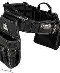 Electrician's Combo Belt With Pro-Comfort Back Support, Heavy Duty Work Belt For Pros, Breathable Air Channel Design, Medium Waist 31-35 in