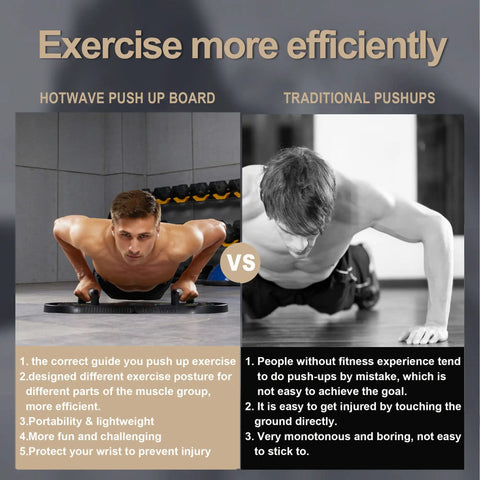 Foldable 20 In 1 Push Up Board Portable Home Gym Essential Crush Chest Shoulders Abs And Back Workouts With Color Coded Arm Positions To Build Muscle Hit Different And Get That Pump At Home