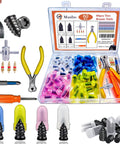 60 Piece Tire Repair Kit With 4 Sizes Rubber Nails And Plugs For Easy DIY Tire Fix On Cars Bikes And Trucks Vacuum Nail Set