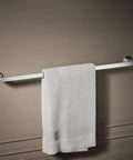 Composed 30-Inch Towel Bar in Polished Chrome With A Tough Tarnish-Resistant Finish, Easy Install in modern bathroom setting