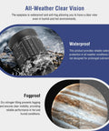1.25 Inch 10mm Ultra Wide Angle Eyepiece With Filter Thread For Telescopes, splash-resistant and fogproof design on rock.