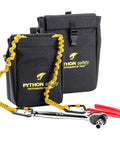 Rugged Python Safety Tool Pouch Built With Heavy Duty Canvas And Inner Lining To Prevent Punctures, D Ring And Two Trigger Snap Attach Points.