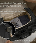 Open Underseat Duffle Bag for Travel Lightweight Carry On Personal Item That Fits Under Airplane Seat with clothes and pockets