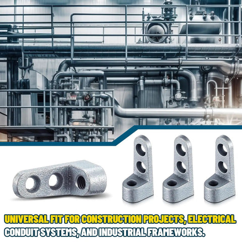 Solid 20 Pack Side Beam Clamps For Heavy Duty Scaffolding Works With 3/8 Inch Rods Strong Malleable Iron Pipe Supports Built Tough For Any Job in industrial piping system