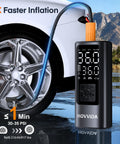 Portable Tire Inflator With Digital Pressure Gauge And Auto Shut Off Cordless Air Compressor for car tires with digital display