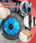 Silicone Brake Grease For Caliper Guide Pins High Temperature Waterproof Lubricant applied on brake rotor