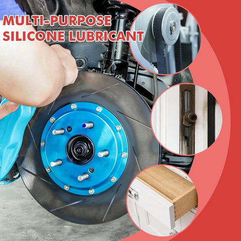 Silicone Brake Grease For Caliper Guide Pins High Temperature Waterproof Lubricant applied on brake rotor