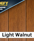 Top Shelf Heavy Duty Waterproof Wood Stain And Sealer For Marine Docks Boat Piers Marinas And Boardwalks Light Walnut finish
