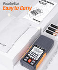 Dope Sound Level Meter With Backlit 2.25 Inch LCD For Home And Office Use Portable Decibel Tester 30 To 130 dB Range A Weighted Max Min Data Hold Perfect For Noisy Neighbors And Factory Noise Checks., portable sound level meter with carry pouch and batteries