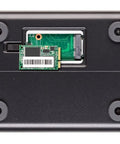 Heavy Duty Five Bay External Hard Drive Enclosure Featuring Thunderbolt 3 And Usb 3 0 Ports circuit board view from above.